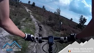 Officiële MTB route Zonhoven BE  Hoogtepunten [upl. by Khudari816]