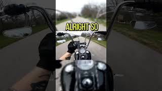 lil cruise shortsfeed biker shorts motovlog harleydavidson motorcycle [upl. by Enitsenrae202]