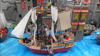 Playmobil 4290 Large Pirate Ship  Piratenschiff [upl. by Anilegna]