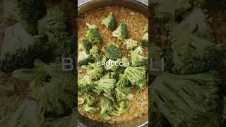 One Pot Chicken Broccoli Rice Casserole  full recipe at thecookingjarcom shorts [upl. by Tallulah]