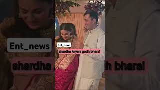 Shardha Aryas baby shower👶shradha trending shorts entertainment viralvideo viralshorts [upl. by Aihtenak]