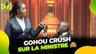 Gohou met tout le monde dans palabre en draguant Madame la Ministre   Le Parlement du Rire [upl. by Selokcin]