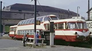 LAUTORAIL PANORAMIQUE DE LA SNCF  1959 SNCF Ferroviaire  French Trains [upl. by Wolfson]