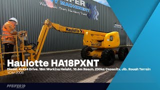 Haulotte HA18PXNT 2008 [upl. by Yuri]