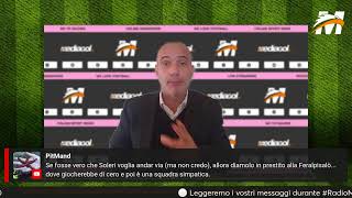 RADIOMEDIAGOL Calciomercato Palermo Modena su Soleri blindato Segre [upl. by Eriuqs819]