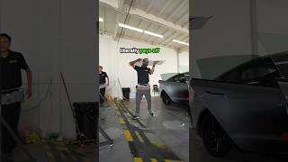 This Tint Shop Owner Literally Pays Off Tickets😯 windowtint car carwrap carshow [upl. by Ofilia]