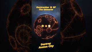 Avalon City ☄️ Planet Destruction Of The Universe 🌕 earth nasa space spacex SapceKa planet [upl. by Ave871]