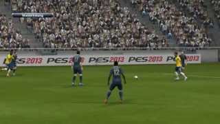 Brasil  France 30  International Friendly Game 06092013 Highlights  Arena do Gremio  pes2013 [upl. by Copp]