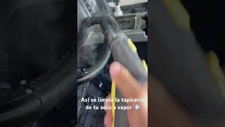 Limpieza de tapicería de auto a vapor [upl. by Bertina]