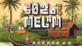 ONAM X MELAM 🪷✨ SRMKTR onam celebration 🥁🕺 20242025  srm onam onamspecial manasilaayo [upl. by Bolan]