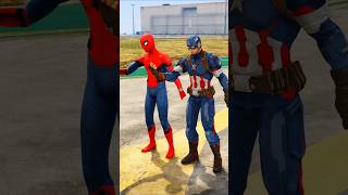 Green Goblin Vs Spiderman Team Battle shorts spiderman ironman gta5 [upl. by Hannis]