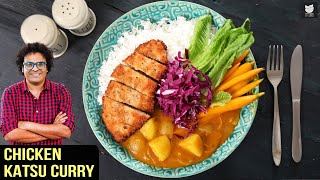 Chicken Katsu Curry  Donburi Meal  Japanese Rice Bowl Dish  Curry Recipe By Chef Varun Inamdar [upl. by Drehcir]