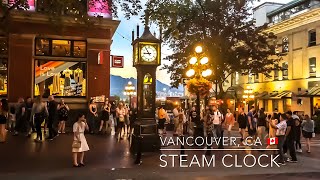 Steam Clock Performance  Vancouver Canada [upl. by Rubel913]