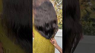 V shaped haircut ✂️hairstyle youtubeshorts shortvideo 💫✨🌈hairtreatment [upl. by Raji]