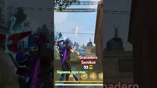 Así juega un granadero semibot pro freefire ff [upl. by Regnig]