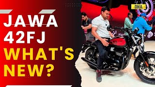 Jawa 42 FJ Review Here’s What’s New In Jawa 42 FJ  First Look  Jawa Walkaround [upl. by Nedaj828]