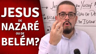 Jesus de Nazaré ou de Belém Qual a diferença  Estudo Bíblico  Palavra de Deus  Teologia [upl. by Elleunamme]