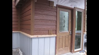 House Building Part 28 Exterior Progress [upl. by Audres146]