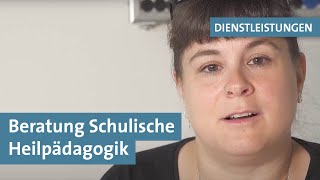 Beratung Schulische Heilpädagogik  Dienstleistungen [upl. by Llien110]