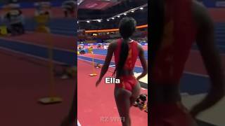 😍🏃‍♀️ LA HERMOSA PROMESA ESPAÑOLA EN SALTO deportes viral [upl. by Htebsle390]