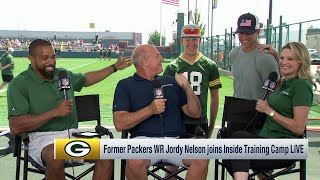 Jordy Nelson on returning to Packers training camp [upl. by Hatch]