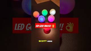 LED Golf Balls Review golf golfing golfballs [upl. by Blain]