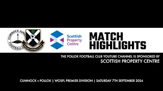 Cumnock v Pollok  7th September 2024 [upl. by Ilrebma]