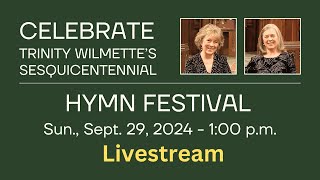 HYMN FESTIVAL  Sept 29 100 pm Livestream [upl. by Ydnerb]