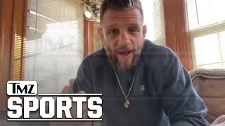 UFC Fighter Calvin Kattar Says Giga Chikadze Overlooked Him  TMZ Sports [upl. by Susanetta710]