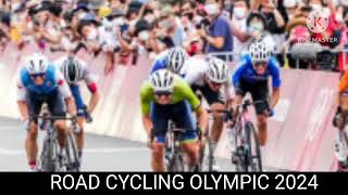 Cycling Olympic  Road cycling Olympic 2024 [upl. by Mia325]