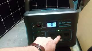 Generark HomePower One Portable Solar Generator Preview Sale Full Review Coming Up Soon [upl. by Arluene771]