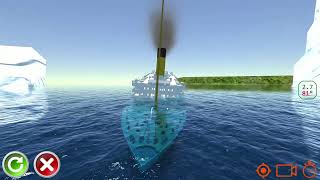 titanic sinking ship handling simulator [upl. by Aenad]