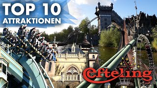 TOP 10 Fahrgeschäfte in Efteling [upl. by Sapers]