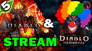 Diablo inmortal amp Diablo 4 Stream [upl. by Nadia]