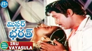 Mr Bharath Movie  Iru Vayasula Video Song  Sobhan Babu  Suhasini  Ilaiyaraaja [upl. by Godewyn]