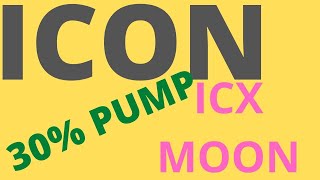 ICON icx MASSIVE 30 pump today💥💥💥 [upl. by Acherman]