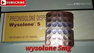 Wysolone tablet के बारे में पूरी जानकारी prednisolone tablet uses Benefits in Hindi [upl. by Gora]