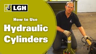 How to Use Hydraulic Cylinders [upl. by Dolores]