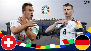 Szwajcaria VS Niemcy EURO 2024 Grupa A I EA SPORTS FC 24 [upl. by Harshman]