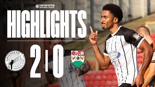 Heed defeat Barnet to stay top amp unbeaten 📈  Gateshead 20 Barnet  HIGHLIGHTS [upl. by Ecile]