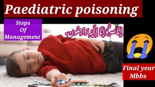 pediatric posinoing poison and toxicology [upl. by Tnomad551]