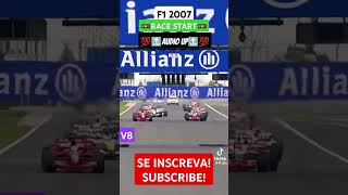 F1 07 🚥RACE START🚥AUDIO UP🔝💯 shorts short f1 f1shorts formula1 like seinscreve subscribe [upl. by Bekki]