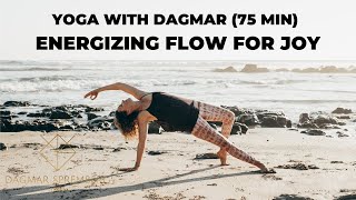 Yoga with Dagmar  Energizing Flow For Joy [upl. by Sedaiuqlem216]