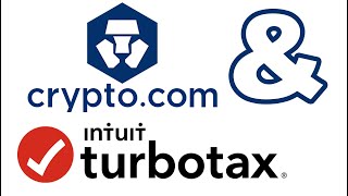 Cryptocom Tax Reporting With TurboTax  How To File Crypto Taxes [upl. by Olivette]