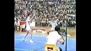 1984 Thomas Cup Badminton Final Doubles  Liem Swie King and Kartono vs Sun Zhi An and Tian Bing Yi [upl. by Assiroc]