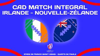 Irlande  NouvelleZélande  Coupe du Monde Rugby 2023  Commentaire AD  Match Complet 14102023 [upl. by Nowed652]