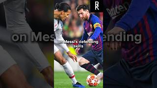 Mascherano on Messis Defending Skills 🤯 shorts youtubeshorts [upl. by Edmanda]