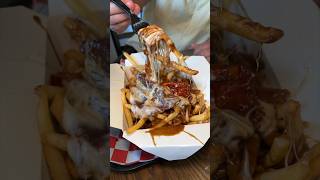 The POUTINE FRIES from Tony Beef in Galloway New Jersey are a MUSTDEVOUR 🍟🧀💦 DEVOURPOWER [upl. by Snehpets]