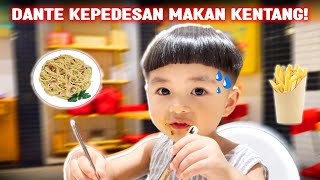 DANTE UDAH BISA MAKAN SPAGHETTI 1 PIRING ABIS❗❗ [upl. by Otxilac]