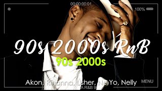 Best of RampB Classics 90s amp 2000s  Old School RampB Music Ever 🎶 Akon Rihanna Usher Ne Yo Nelly [upl. by Siskind]